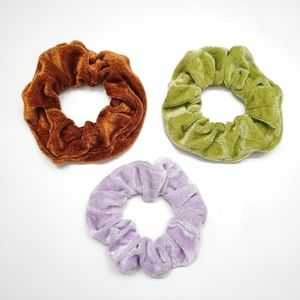 ✨SALE✨ Set of 3 Velvet Scrunchies